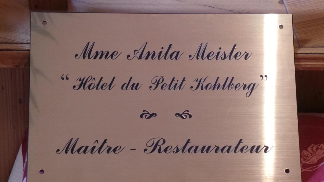 Hotel Restaurant Le Petit Kohlberg Lucelle Екстер'єр фото